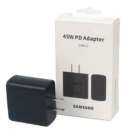 CUBO SAMSUNG CERTIFICADO TIPO C 45W, ORIGINAL