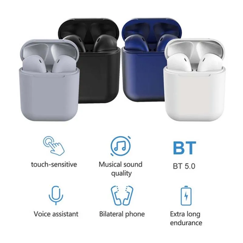 AUDÍFONOS INPODS 12 BLUETOOTH, MULTICOLOR - Imagen 2