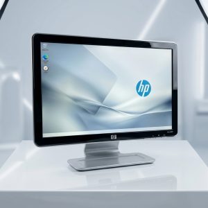 MONITOR USADO HP 19" – COLOR GRIS Y NEGRO – VGA