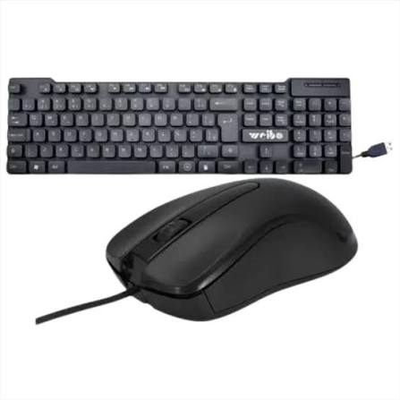 COMBO TECLADO Y MOUSE USB ALAMBRICO WEIBO FC 535