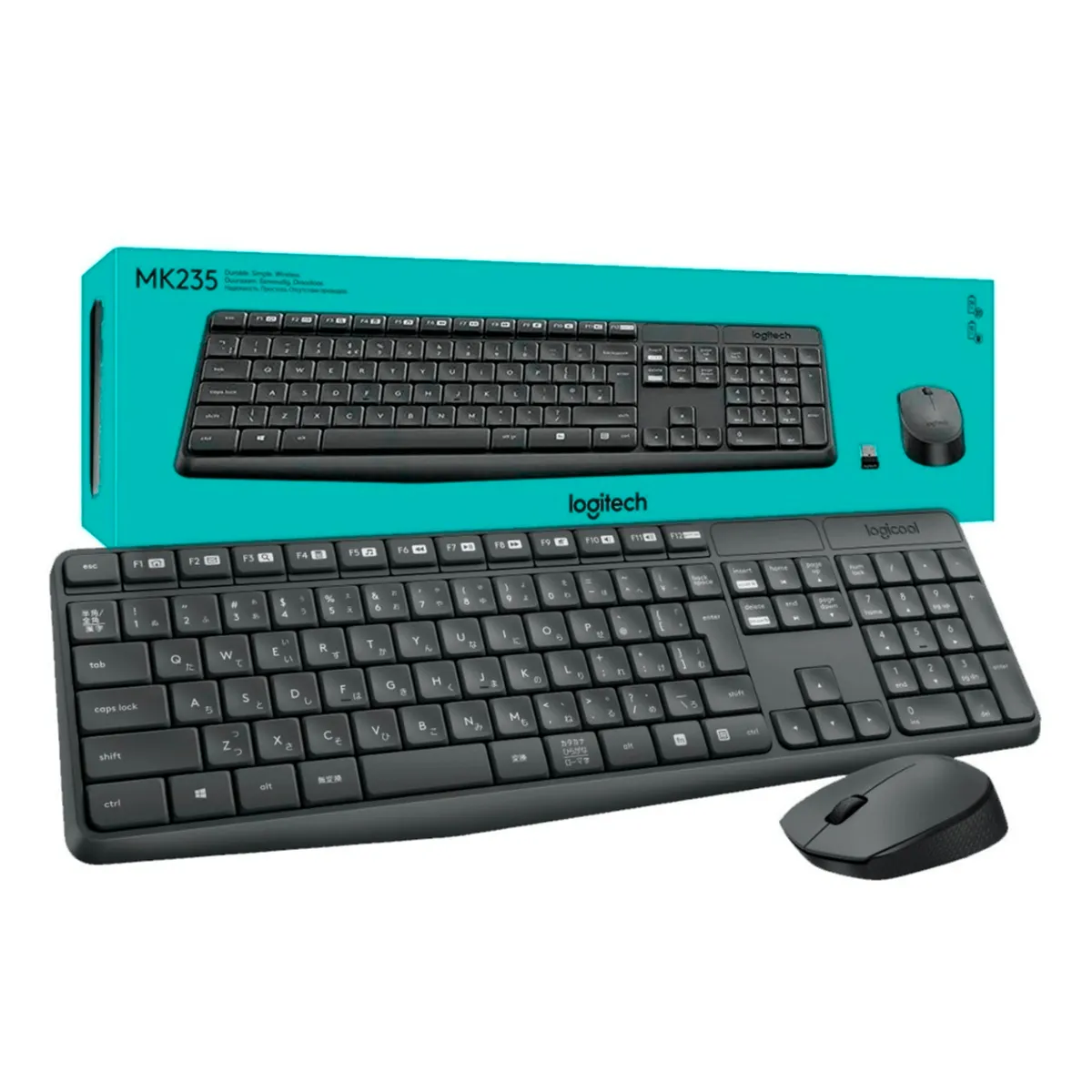 COMBO LOGITECH INALÁMBRICO MK235